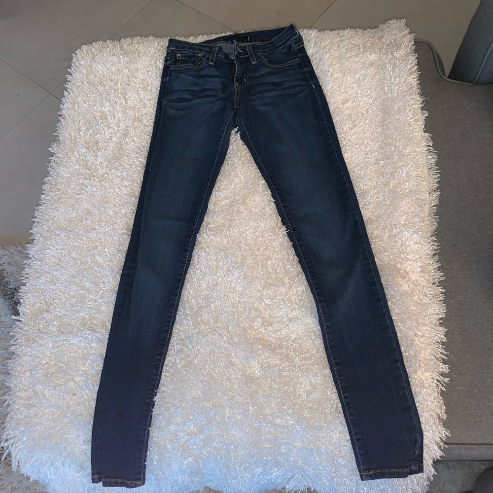 Flying monkey dark wash jeans